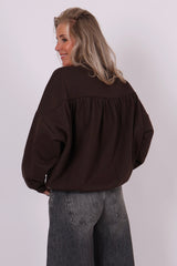 Monchou sweat brown