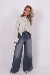Wide leg double cords