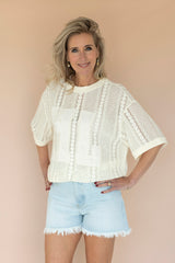 Lace team tee