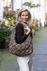Anour knit brown