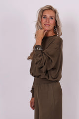 Talomina top green