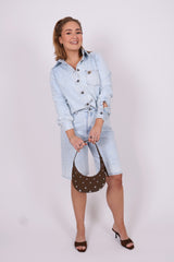 Isa denim blouse
