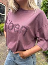 Rocky tee burgundy