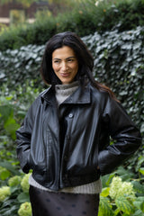Zenia leather jacket