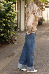 Medley turn up jeans