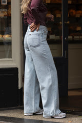 Skater loose jeans bleach
