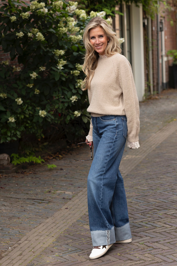 Medley turn up jeans