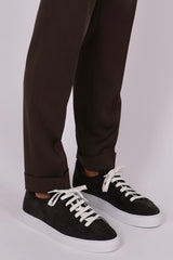 Trade sneaker brown suede
