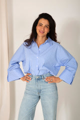 Atari shimmer blouse