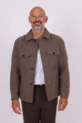 Mitch woolblend overshirt