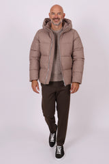Bjarne puffer jacket beige