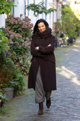 Mia coat brown