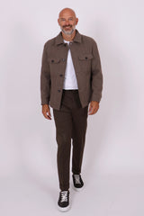 Mitch woolblend overshirt