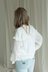 Selma frill blouse