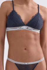 Wild rose briefs navy