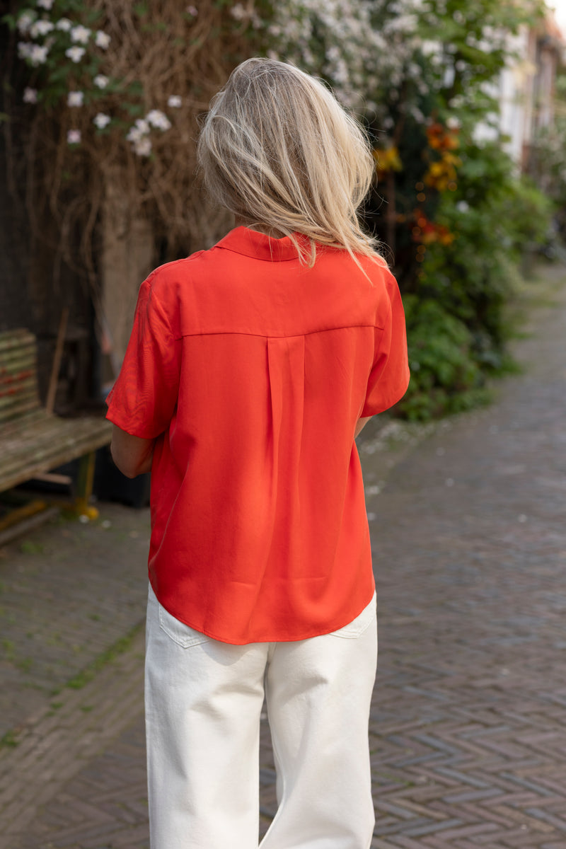 Mina blouse flame