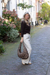 Anour knit brown