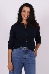 Nor short cardigan navy