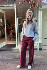 Amina pants burgundy