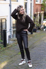 Gabrielle knit brown