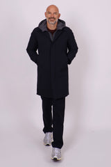 Celvin coat dark navy