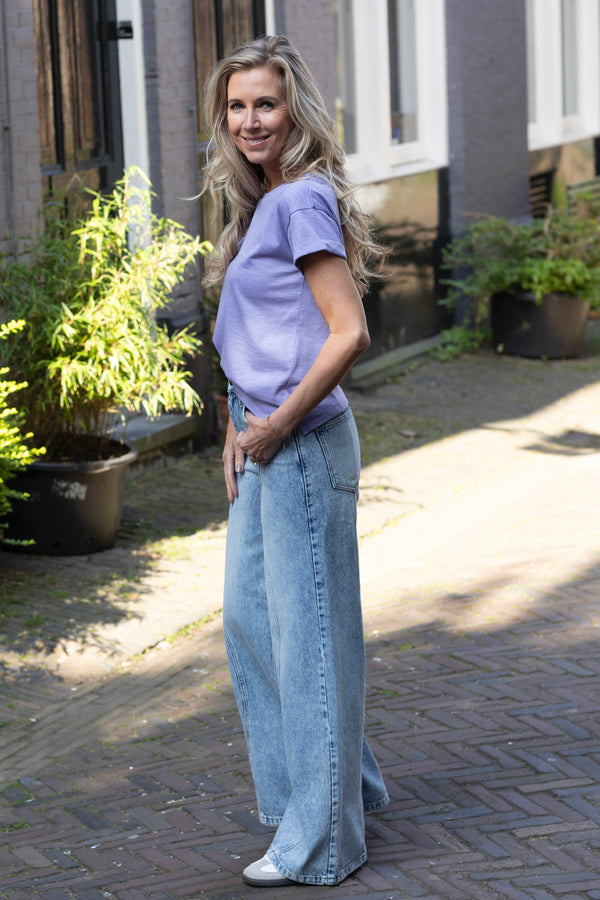 Albano t-shirt lavender