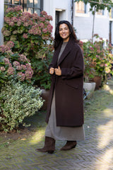 Mia coat brown