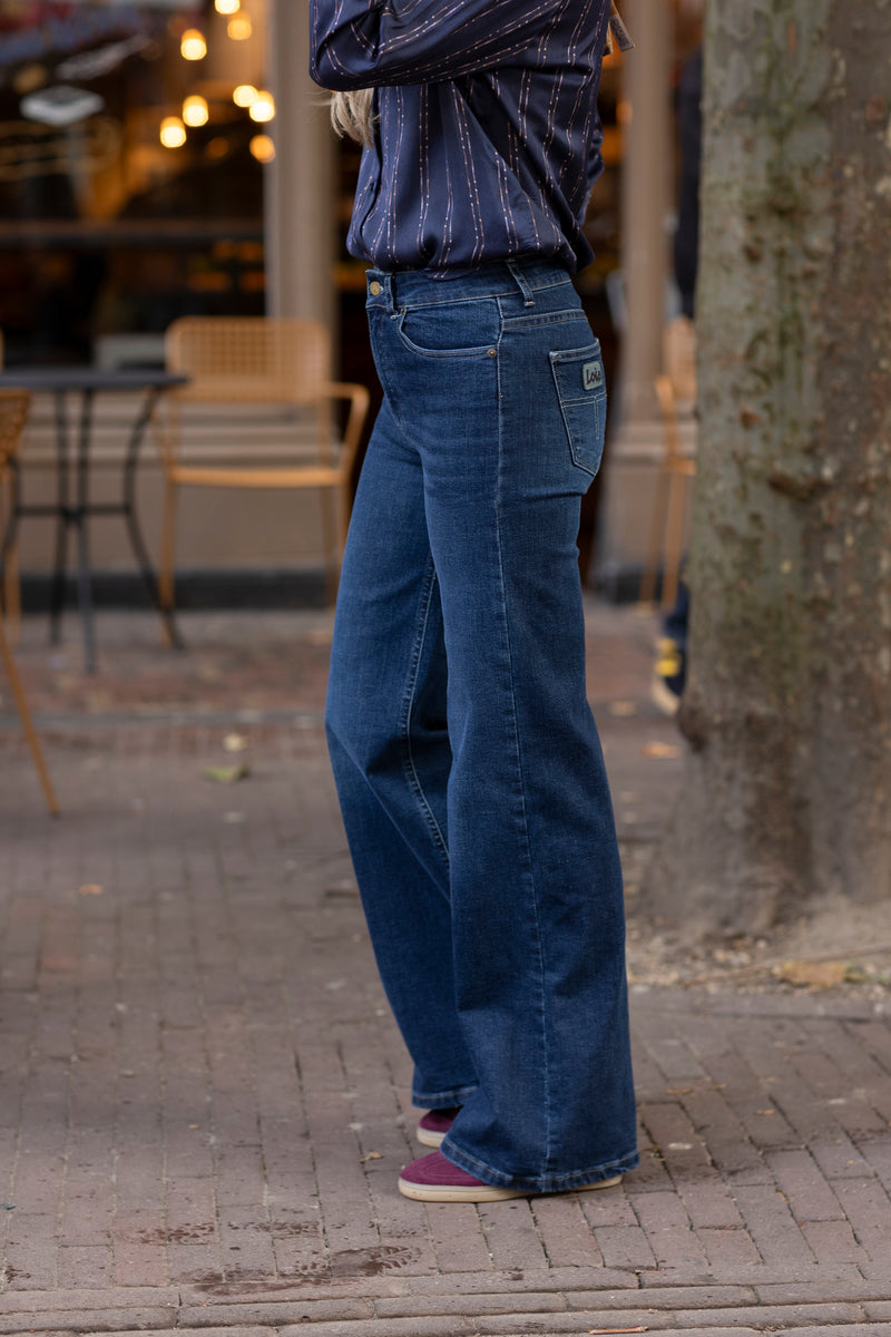 Palazzo dark blue
