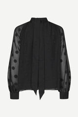 Ebbali blouse black dots