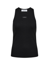 Rib tank black sparkle