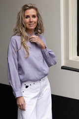 Danie blouse lilac