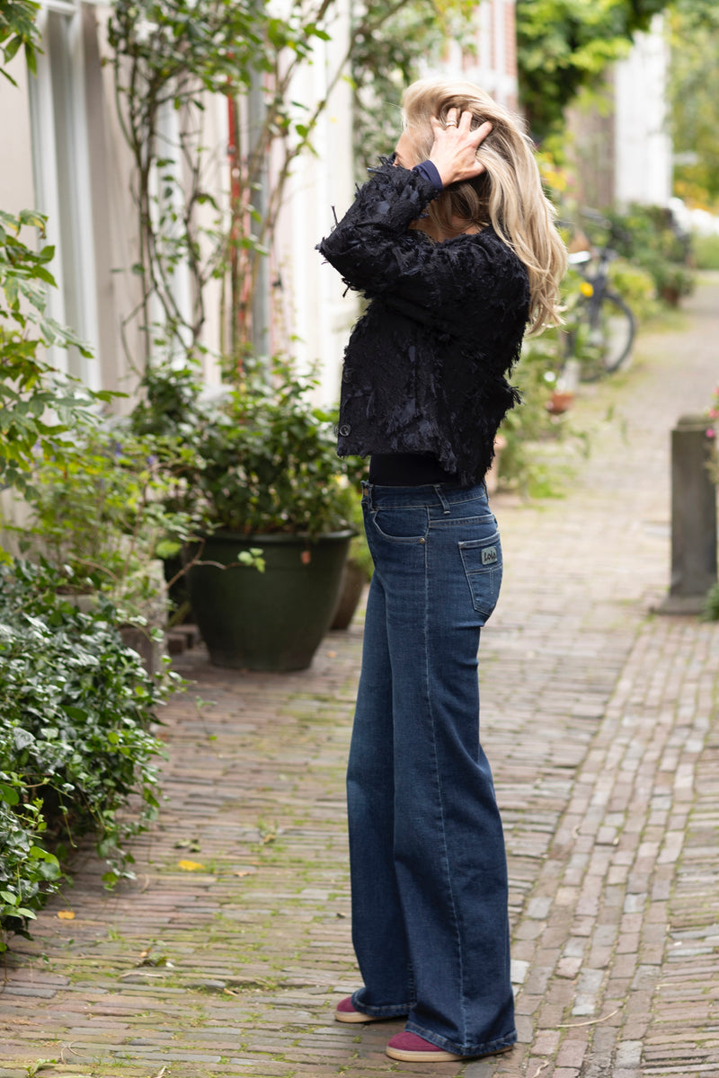 Palazzo dark blue