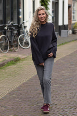 Sakeiku knit charcoal