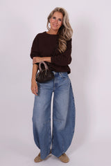 Jimi barrel jeans blue