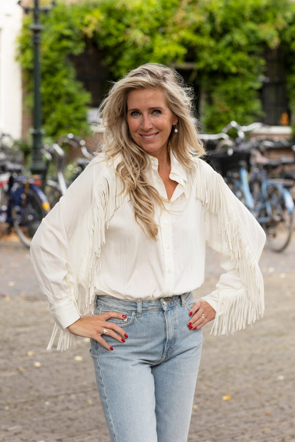 Fringe blouse