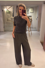 Uma trousers brown