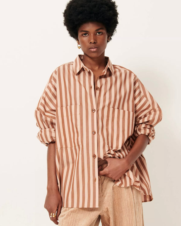 Fontania blouse toffee