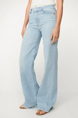 Palazzo jeans bleach