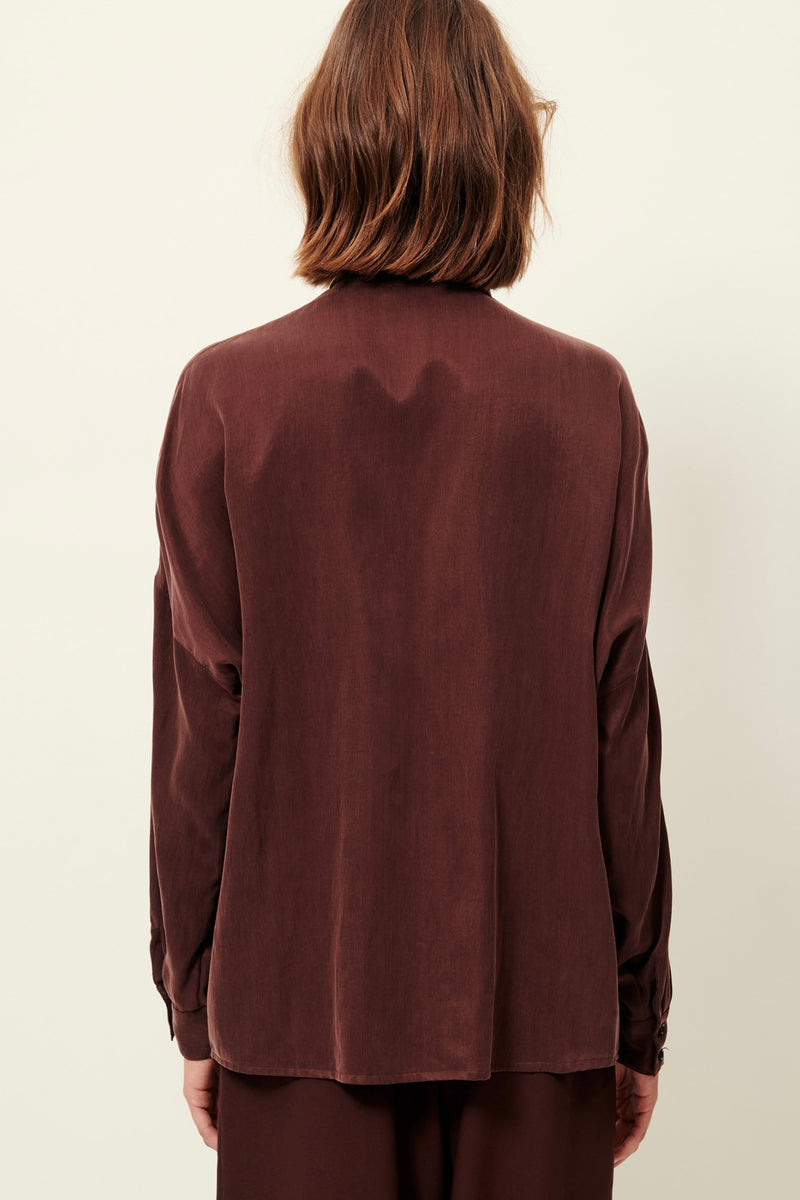 Lady D blouse moka