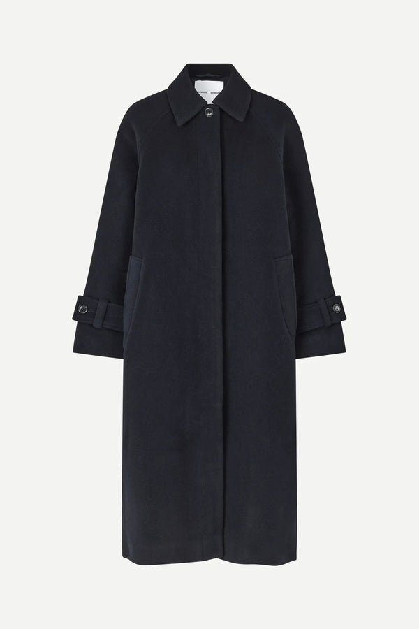Alma coat navy