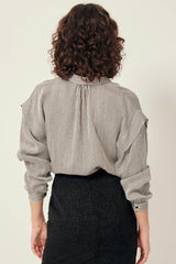 Pintalina blouse stripe