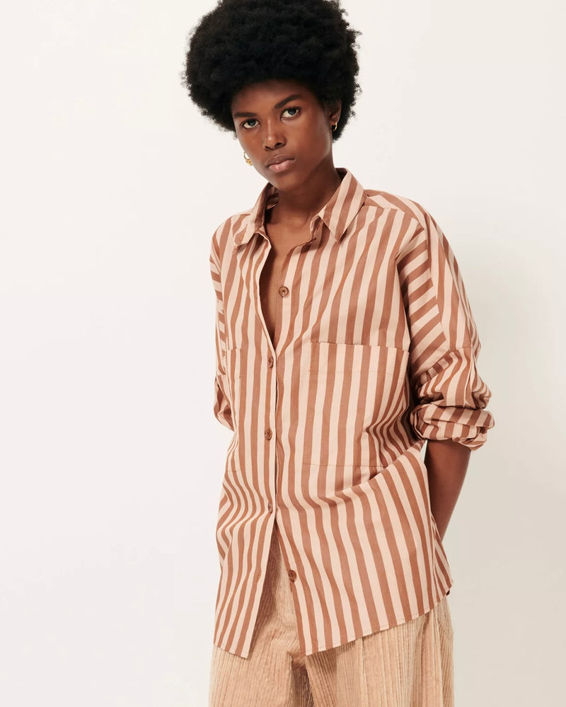 Fontania blouse toffee