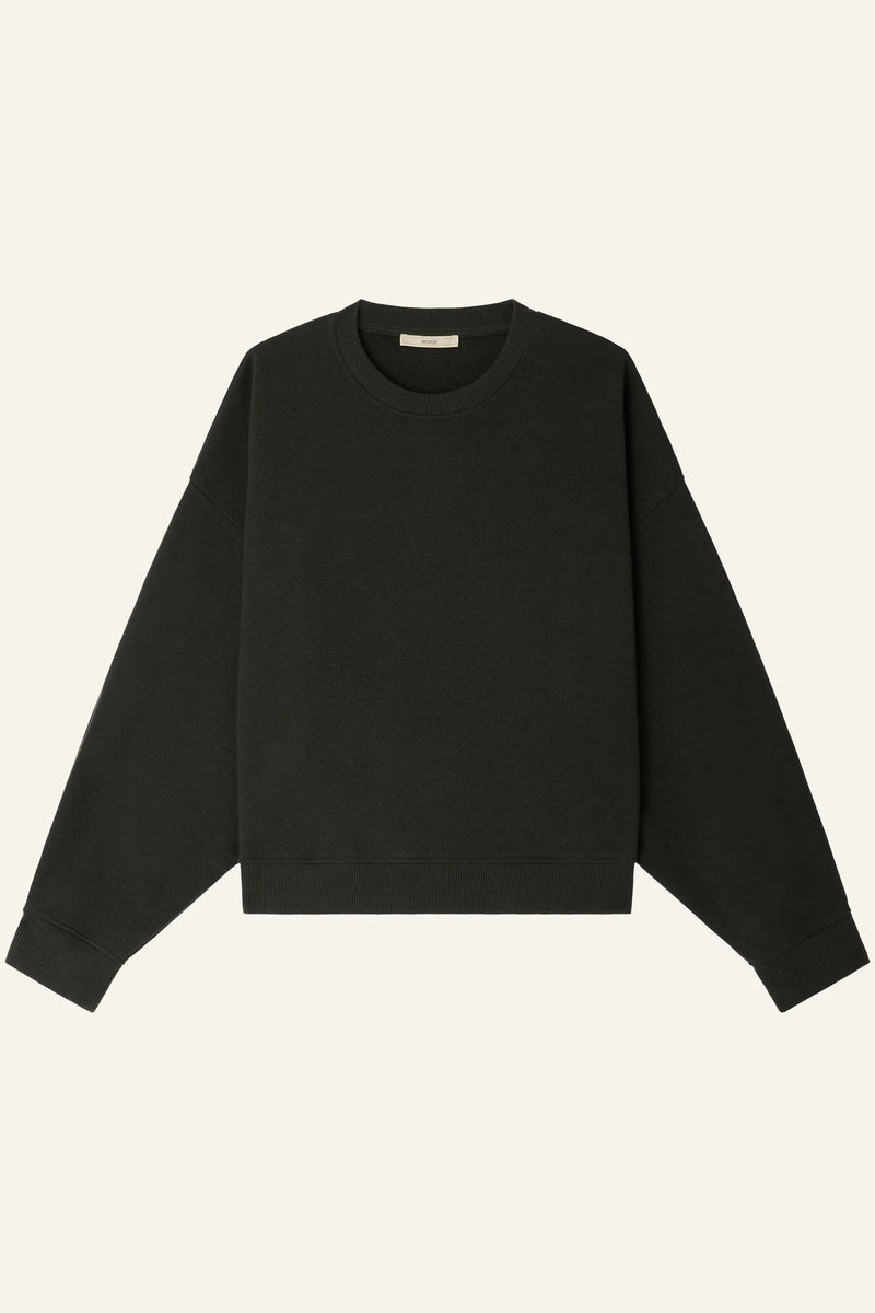 Yuki sweat green lurex