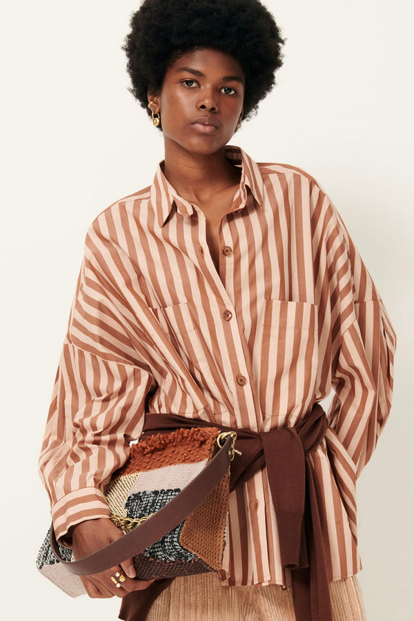 Fontania blouse toffee