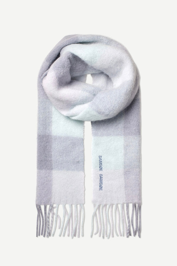 Alex scarf misty blue