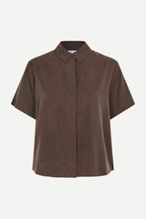 Mina blouse brown