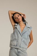 Big stud gilet