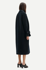 Alma coat navy