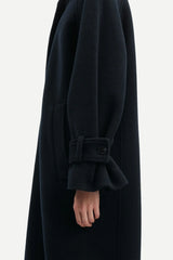 Alma coat navy