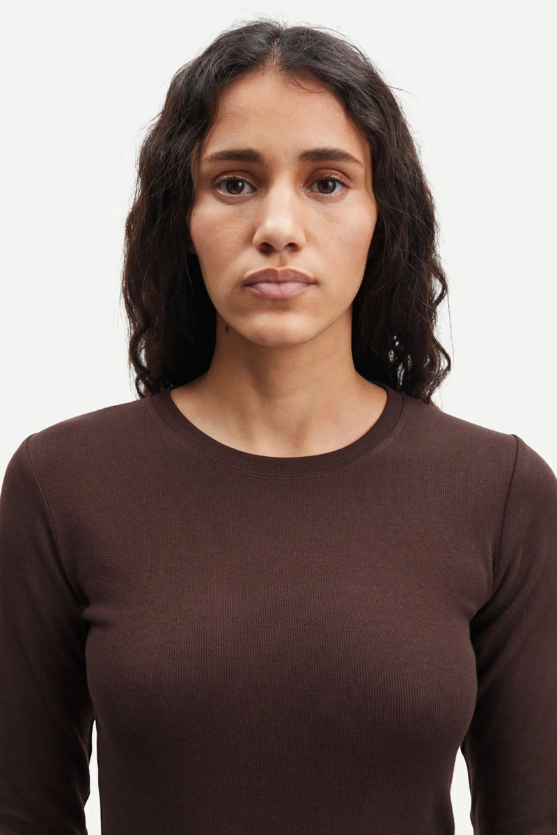 Alexa longsleeve brown
